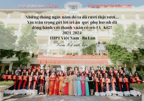 Lưu bút của học sinh lớp 12